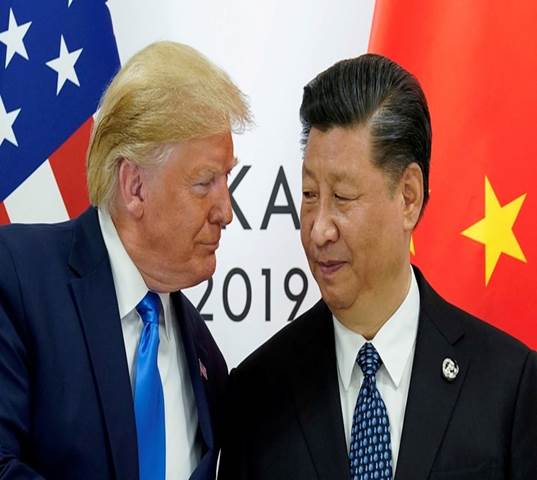 Donald Trump y Xi Jinping, en una cumbre bilateral de 2019. Foto: Reuters