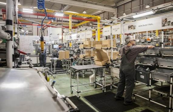 Instalaciones de Schindler en Zaragoza.