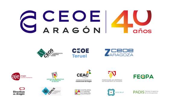 CEOEAragon on Twitter: 'Posteriormente, se fueron sumando asociaciones  empresariales sectoriales e intersectoriales, reuniendo a empresas de todos  los tamaños, sectores y territorios hasta conformar la actual CEOE Aragón,  siempre abierta a sumar #