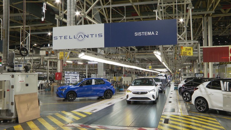 Planta de Stellantis en Figueruelas.